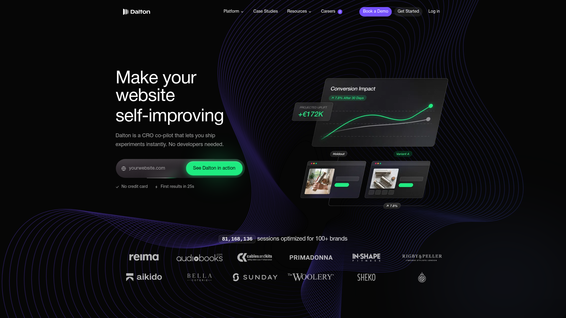 Screenshot van Dalton AI
